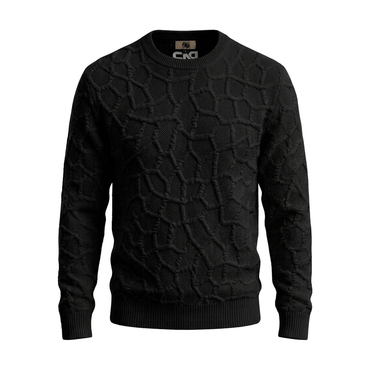 Spider Knit Black