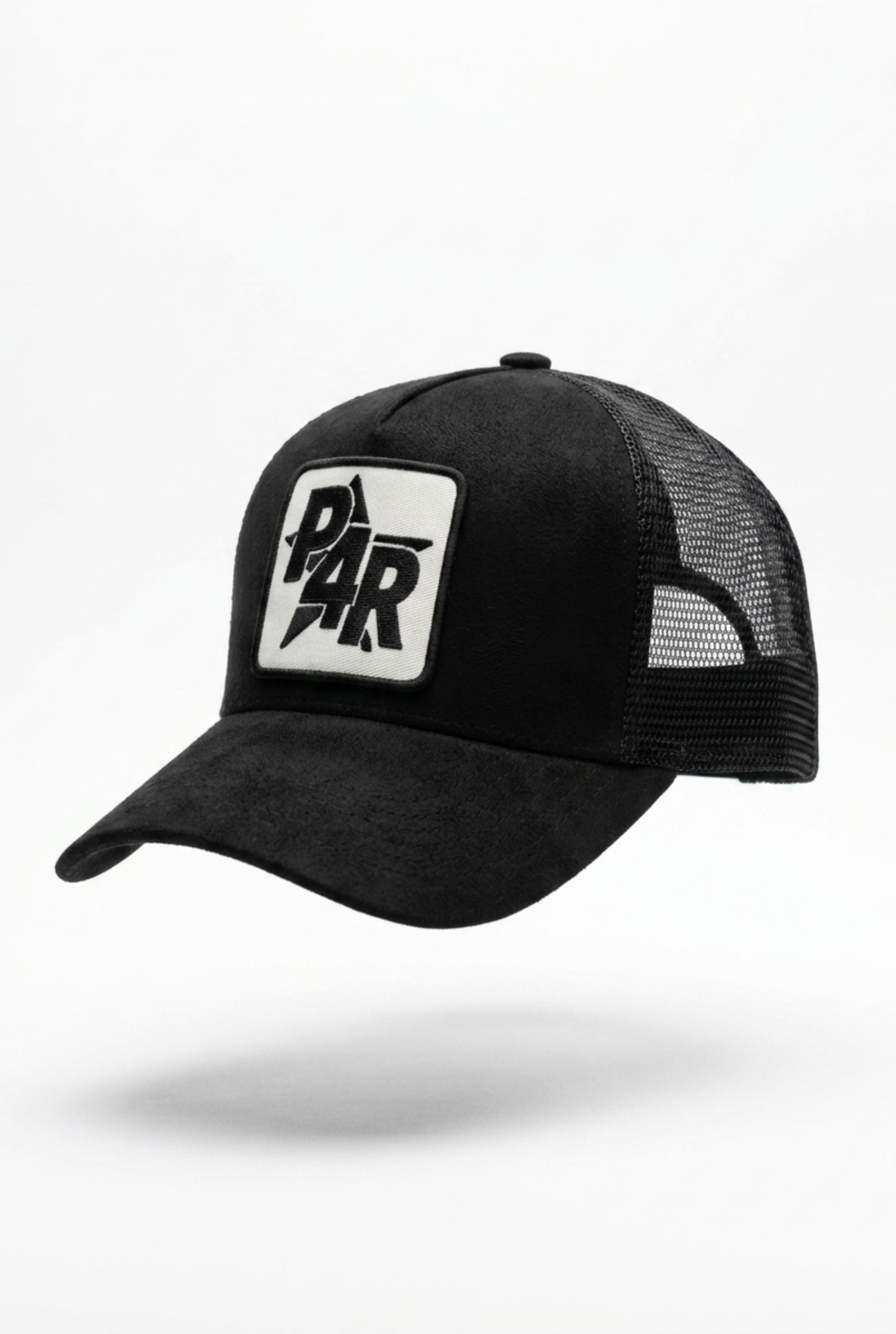 P4R Suede Cap Black