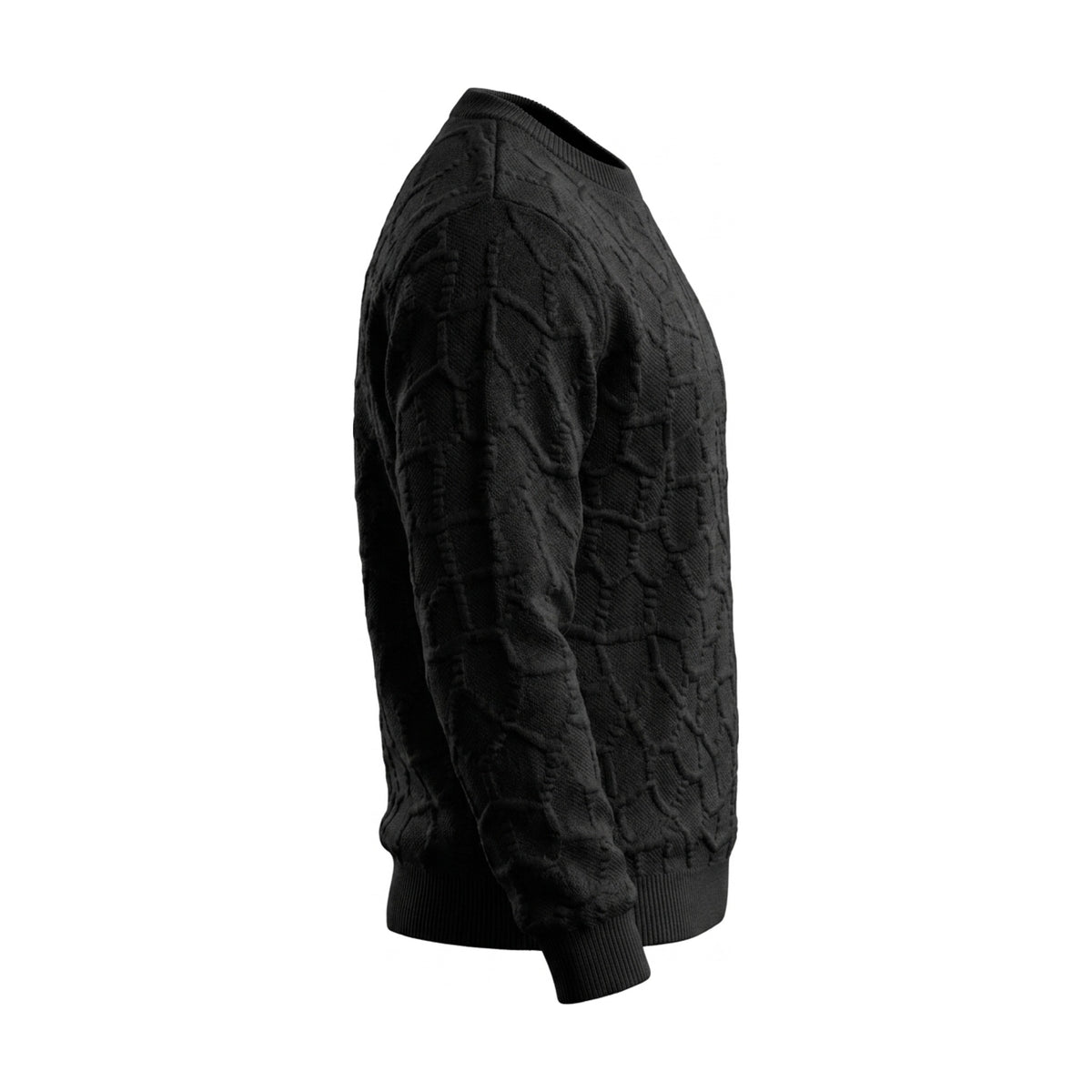 P4R Spider Knit Black – hlið