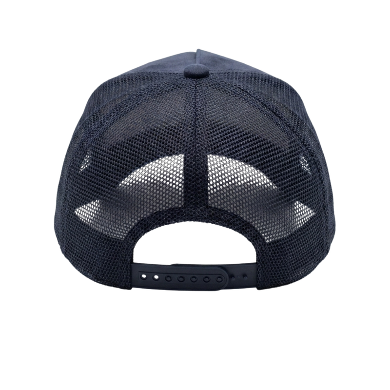 P4R Ultimate Cap derhúfa í dökkbláu með golf patch